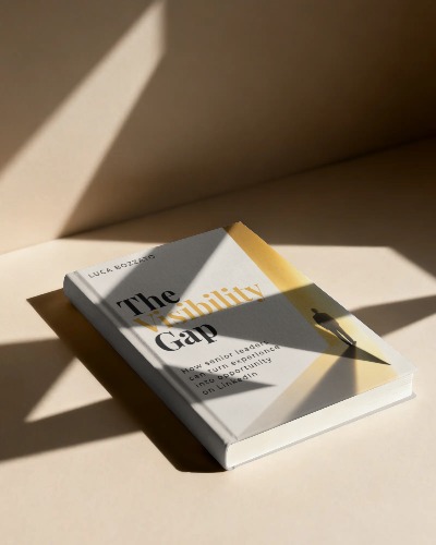 The Visibility Gap book libro Luca Bozzato LinkedIn Executive Visibility hardcover